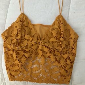 Mustard Yellow tank top